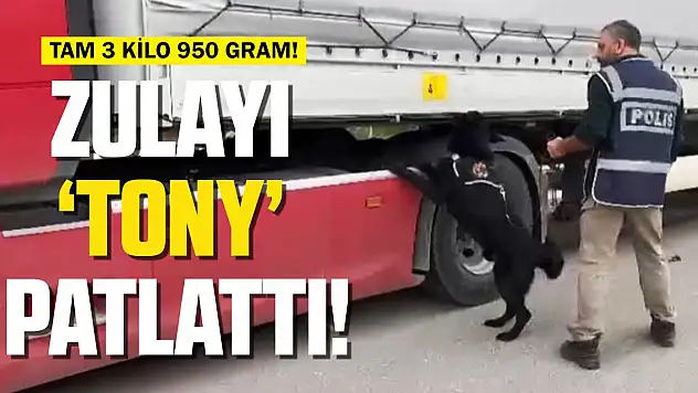 3 kilo 950 gram ele geçirildi