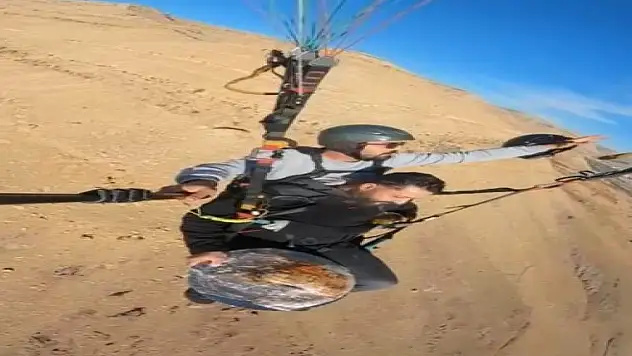 Mardin'li Paraşütlü Kurye