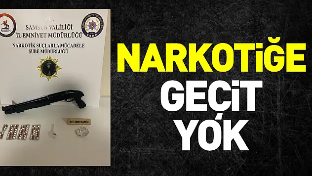 Narkotiğe geçit yok