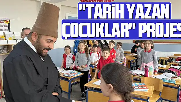 'Tarih Yazan Çocuklar' Projesi