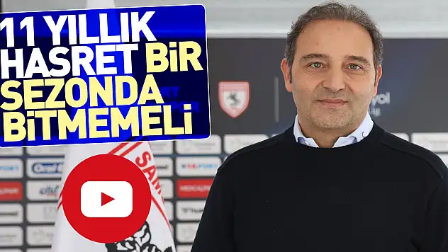 11 YILLIK HASRET BİR SEZONDA BİTMEMELİ