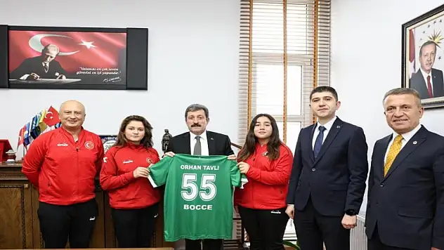 Vali Tavlı'dan Avrupa şampiyonlarına tebrik