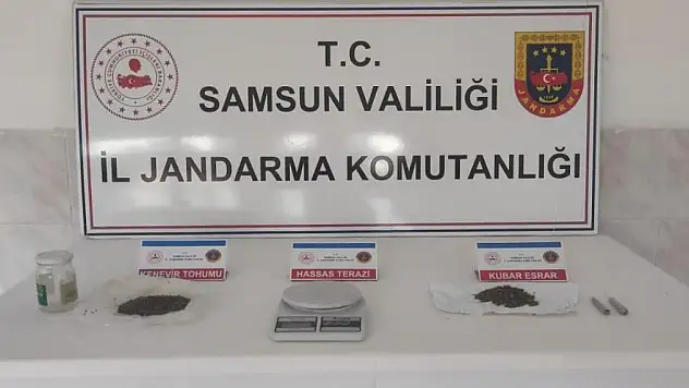 Uyuşturucuyla yakalandı!