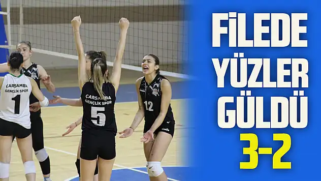 Filede yüzler güldü: 3-2