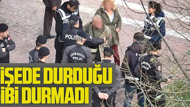 ŞİŞEDE DURDUĞU GİBİ DURMADI