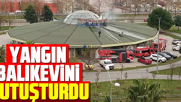 Yangın Balıkevini Tutuşturdu