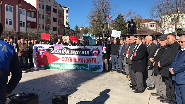 Asarcık'ta Diyanet Filistin İçin Yürüyüş Düzenledi