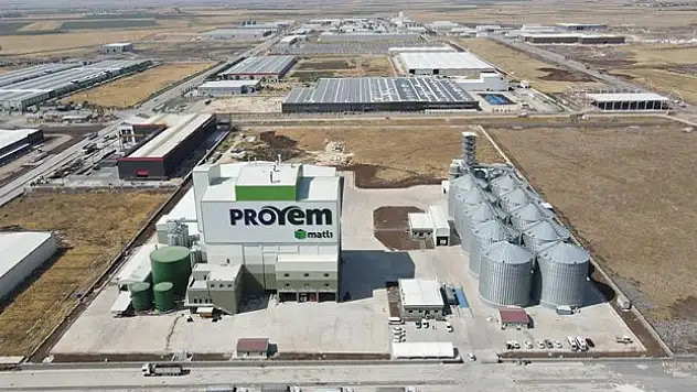 Yem fabrikası üretime başladı