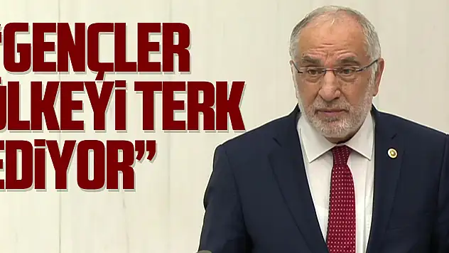 'Gençler ülkeyi terk ediyor'