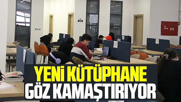 Yeni Kütüphane Göz Kamaştırıyor