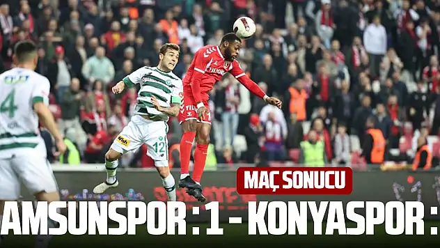 Samsunspor 1 puanla kapattı!