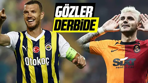 Derbide gözler Dzeko ve Icardi'de