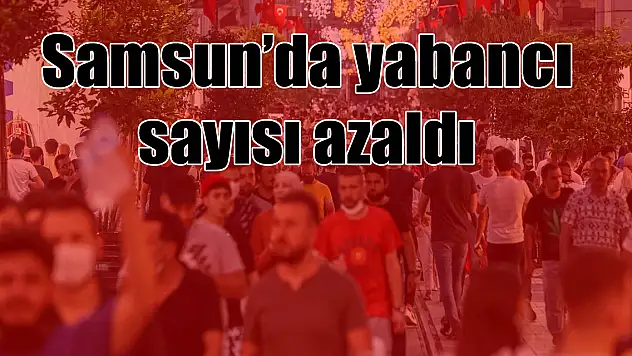 Yabancı sayısı azaldı