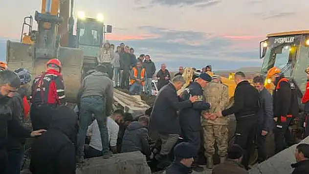 Diyarbakır'da kum ocağında göçük