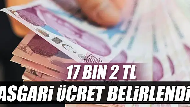 ASGARİ ÜCRET BELİRLENDİ!