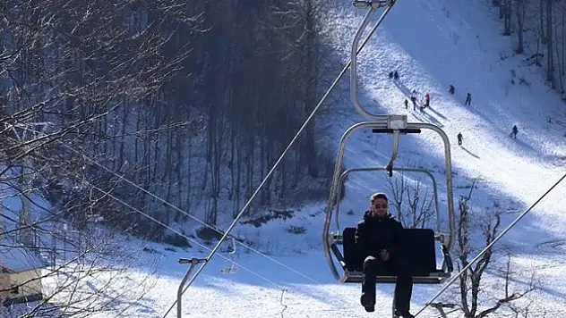 Kayak merkezleri yılbaşına hazır