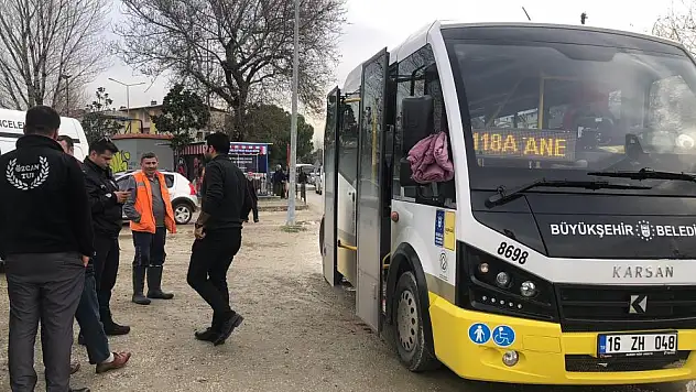 şoföre bıçaklı saldırı