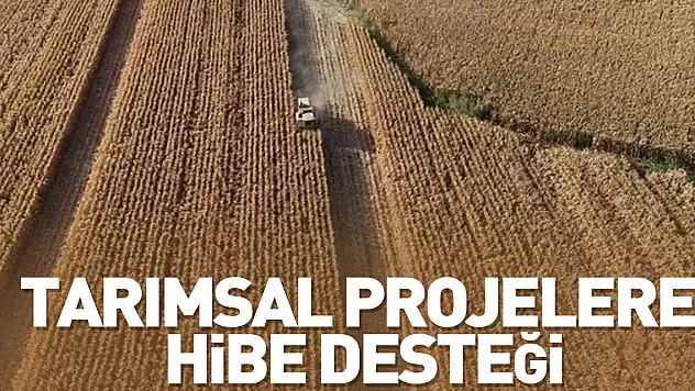 Tarımsal projelere hibe desteği