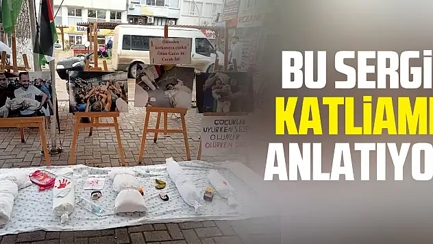 Bu Sergi Katliamı Anlatıyor