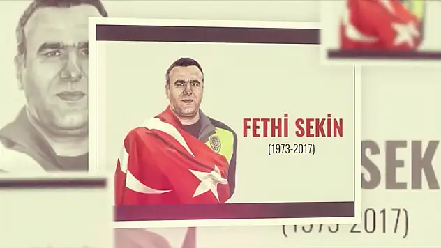 Şehit polis Fethi Sekin unutulmadı!