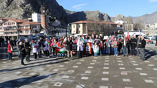 Gazze'ye destek için 'sessiz yürüyüş'