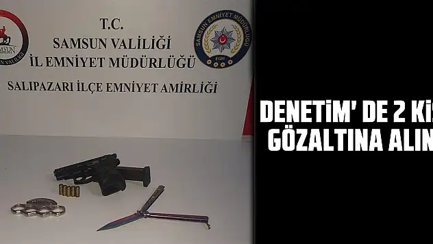 Denetim' de 2 Kişi Gözaltına Alındı