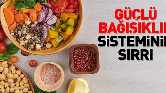 Güçlü bağışıklık sisteminin sırrı