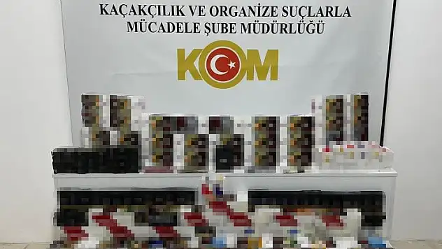 19 bin makaron ele geçirildi