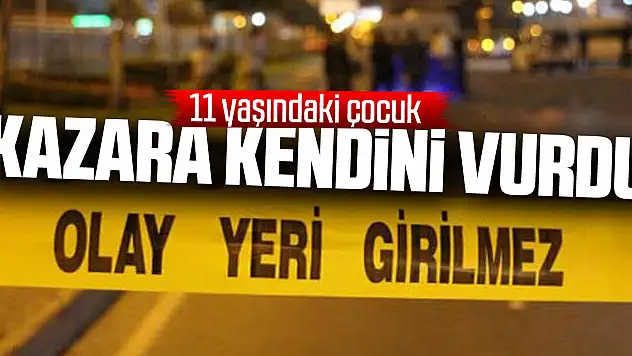 Kazara Kendini Vurdu