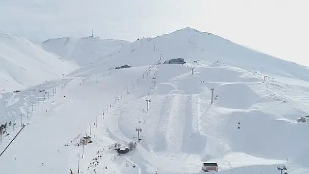 En fazla kalınlık Palandöken'de