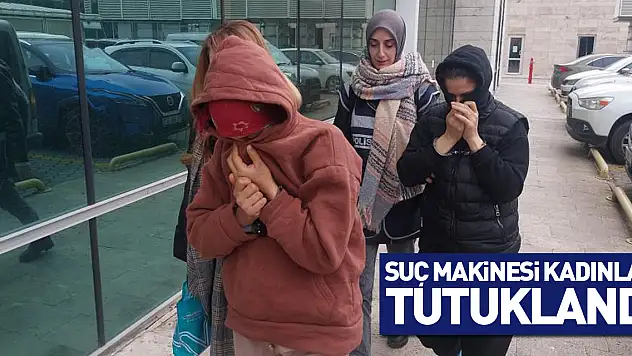 Suç makinesi kadın tutuklandı