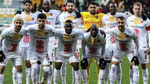 Kayserispor'un 3 haftalık programı