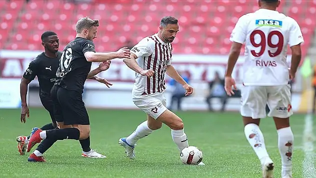 Hatayspor-Pendikspor maçında beraberlik