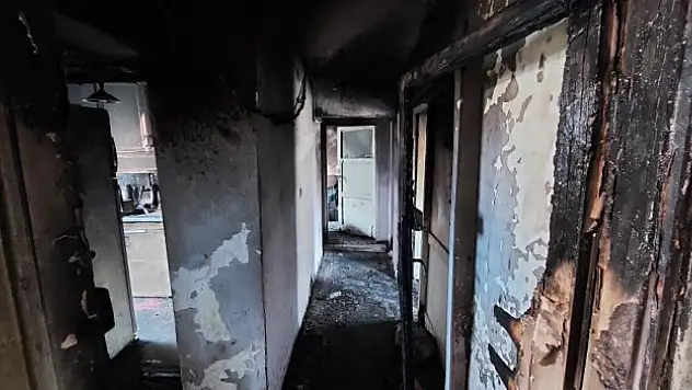 Çıkan yangın korkuttu