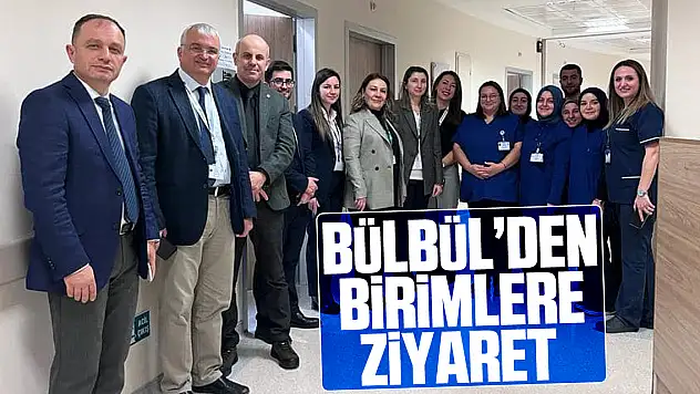 BÜLBÜL'DEN MESAİ ARKADAŞLARINA ZİYARET