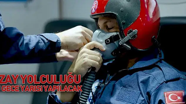 Uzay Yolculuğu bu gece yarısı olacak