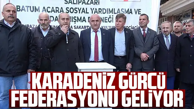 Karadeniz Gürcü Federasyonu geliyor