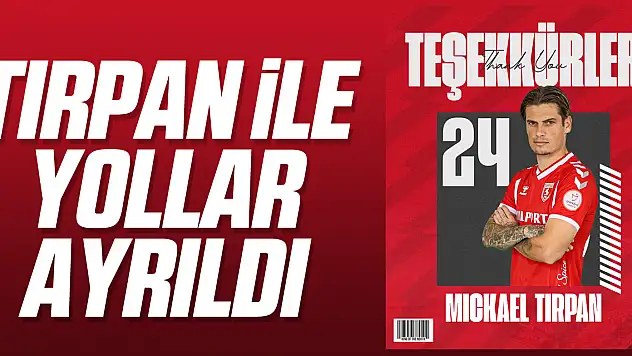 Tırpan ile yollar ayrıldı