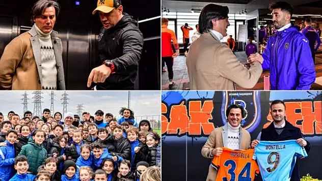 Montella, RAMS Başakşehir'i ziyaret etti