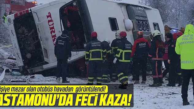 Otobüs devrildi, 6 kişi hayatını kaybetti