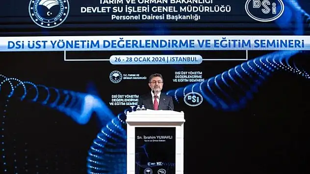 527 su ve sulama tesisinin hizmete sunulması hedefleniyor