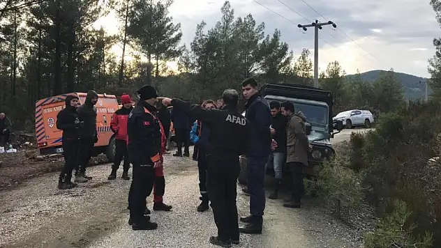 Dağda kaybolan adamdan bir iz bulundu