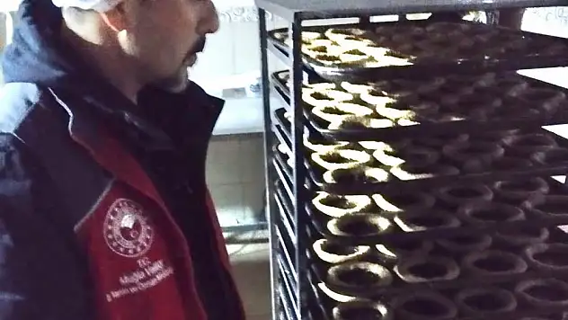 Simit fırınları denetlendi