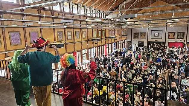 Çocuklar eğlenceye doydu