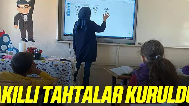 AKILLI TAHTALAR KURULDU