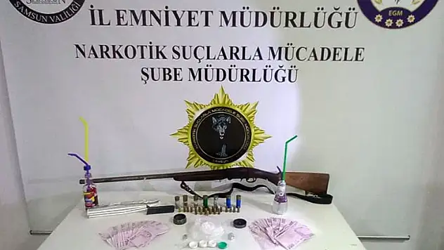 Samsun'da uyuşturucu operasyonu