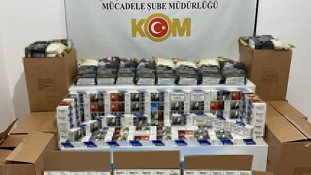 100 kilo tütün yakalandı