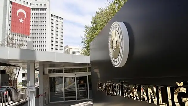 Dışişleri Bakanlığı açıklama yaptı