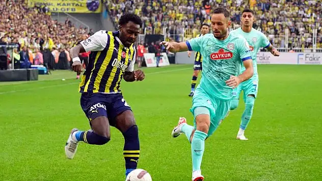 Çaykur Rizespor - Fenerbahçe Karşılaşması Yarın
