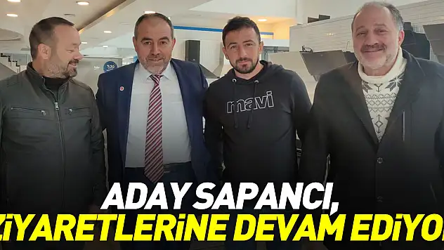 Aday Sapancı, Ziyaretlerine Devam Ediyor